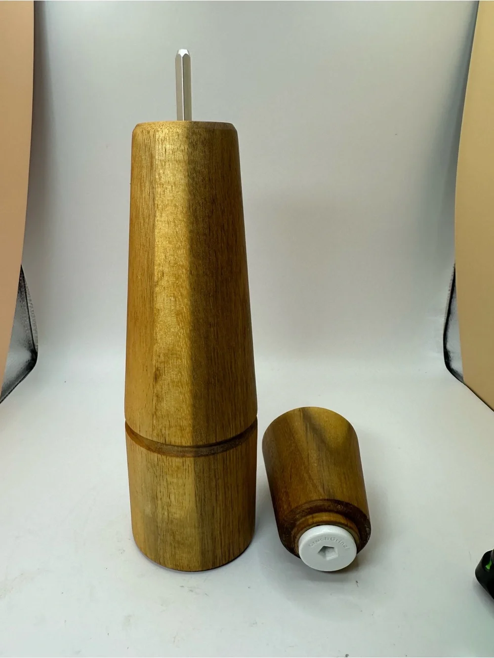 IKEA INTRESSANT Spice Mill Acacia Wood